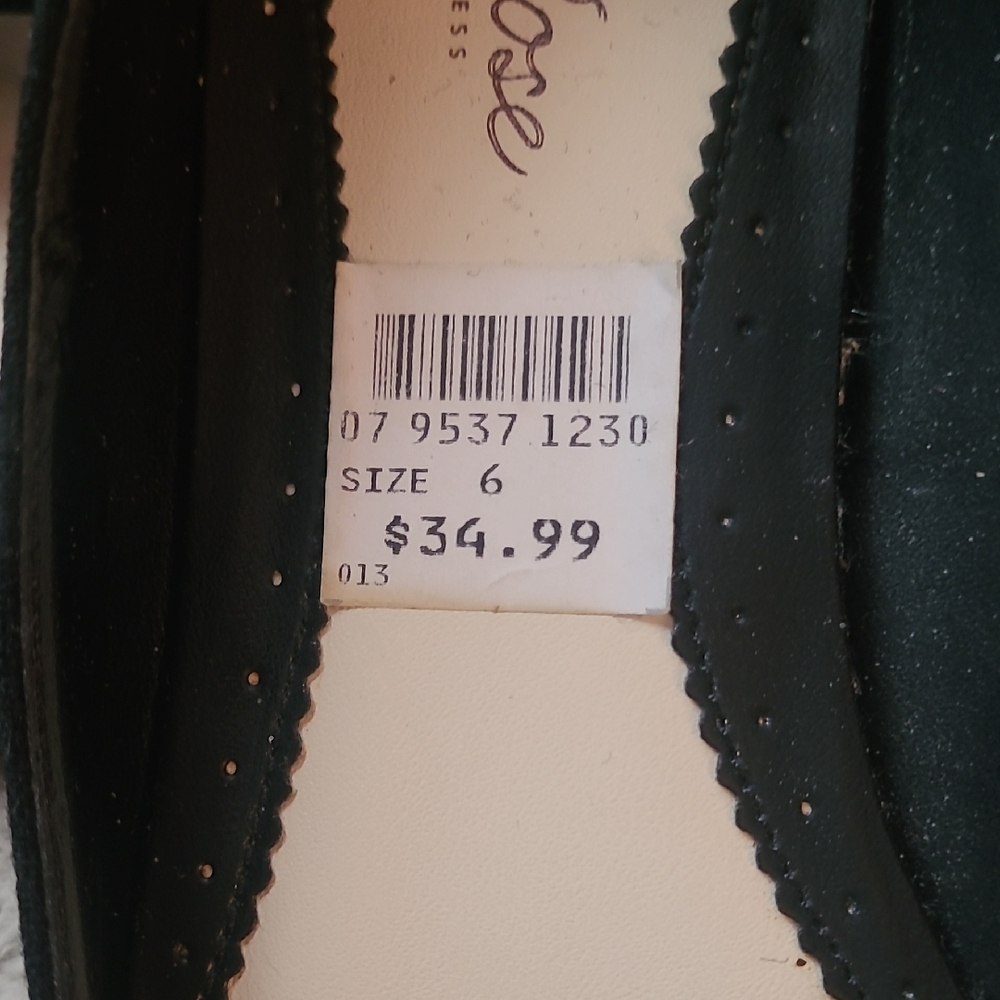 Life Stride Black Studded Flats - Picture 2 of 5